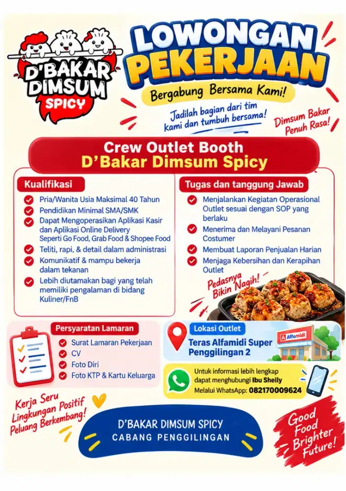 Loker Crew Outlet Dimsum