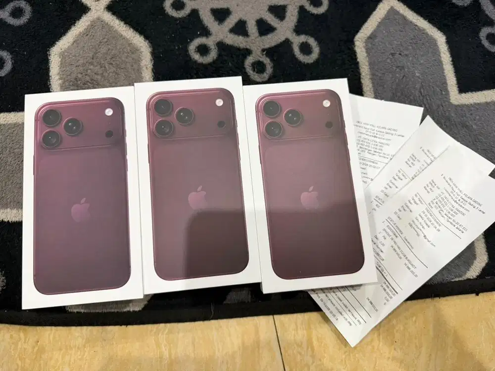 iphone 18 promax 512gb ibox BNIB BURGUNDY