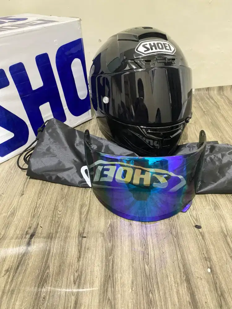 Helm Shoei X-Spirit III Hitam Glossy 100% Original