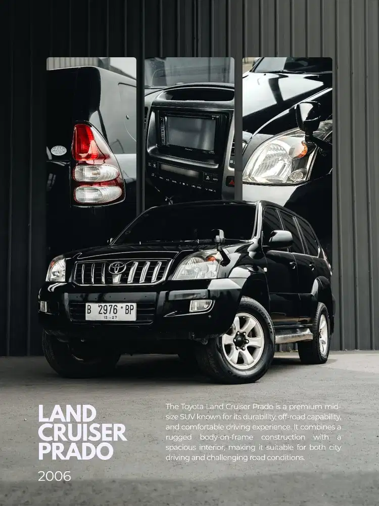 Toyota Land Cruiser Prado 2.7 matic 4x4 2006