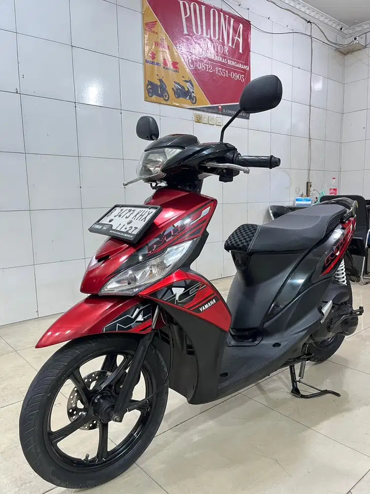 MIO J 2012 / 2013 PAJAK ON PLAT B SURAT READY LENGKAP BODY MULUS GUYSS