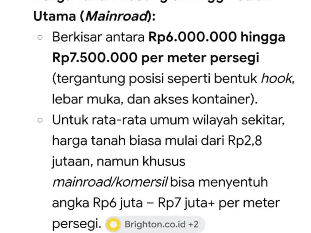 Dijual Tanah di Cimareme Batujajar Rp 11.970.000.000