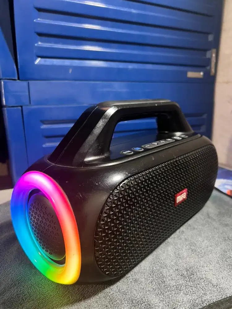 MIFA WildBox 60W Speaker Bluetooth 5.0 RGB, Bass Kencang, Second Mulus