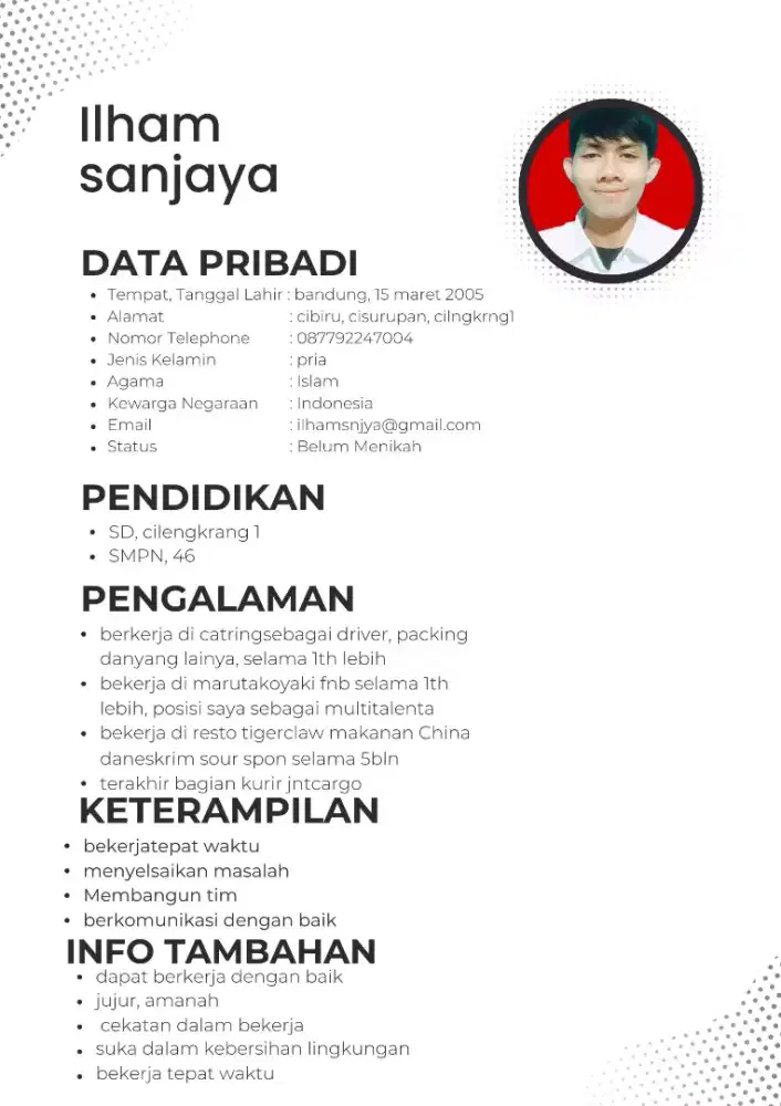 Mencari pekerjaan