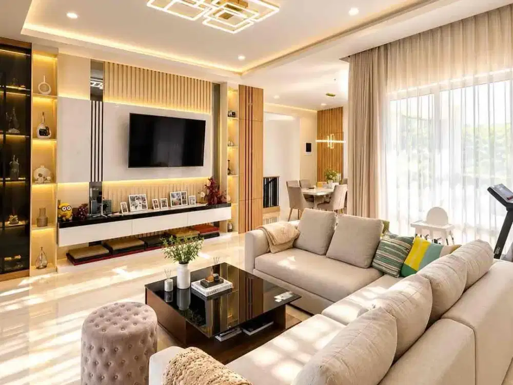 Dijual Rumah Mewah Mozart Symphonia Gading Serpong, Furnished, Lantai Marmer, Siap Huni