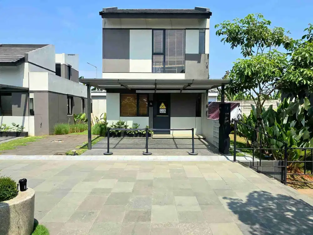 rumah MILLENIAL Park Serpong tipe X6 Hoek Badan Angsuran 4 Juta