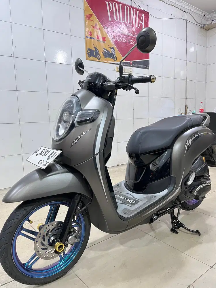 SCOOPY PRESTIGE 2020 MESIN GRESS SURAT READY LENGKAP UPGRADE KEYLESS