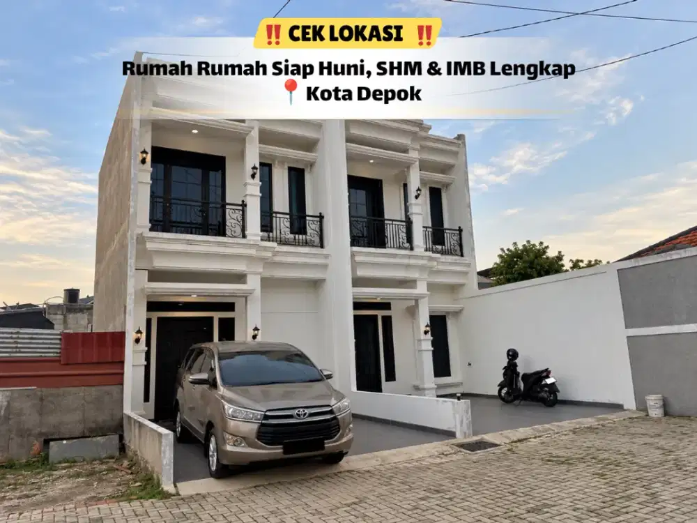 Dijual Rumah Tapos Depok Rp1 Miliar, SHM & Bisa KPR