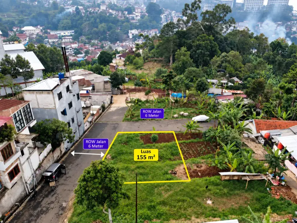 Dijual Tanah Green Hill Dago SHM, Siap Bangun Segera Cek!