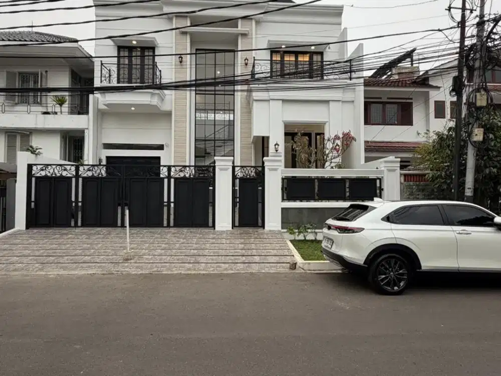 FOR SALE PONDOK INDAH !! BRAND NEW MODERN CLASSIC PRIVATE POOL SEMI FURNISHED.