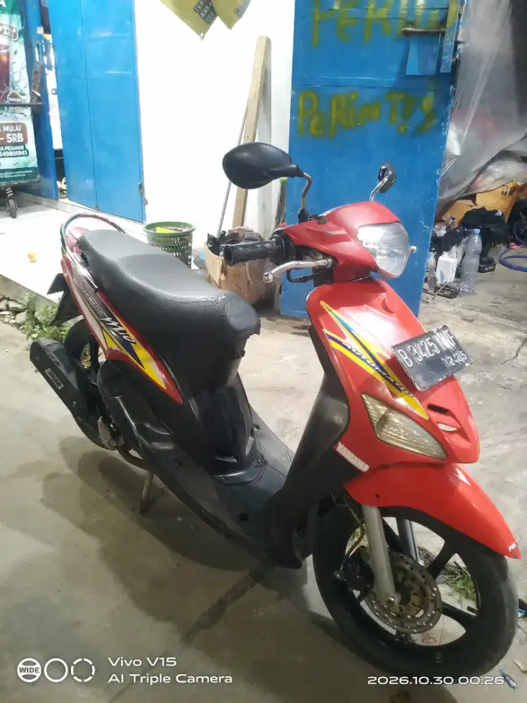 Mio tahun 2011 surat lengkap faktur nempel pjek off