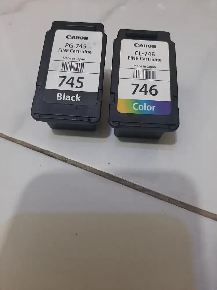 Ketrid.cartridge canon 745 dan 747 bekas