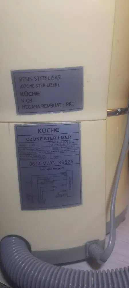 Kuche mesin sterilisasi (ozone sterilizer) K-Q9