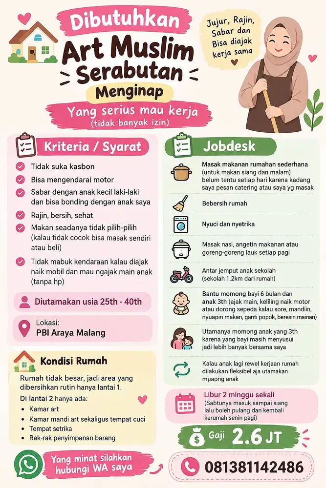 Dicari Art Muslim Serabutan di Malang
