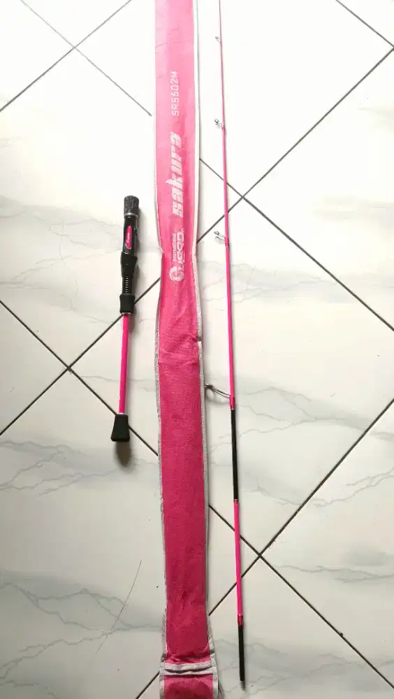Joran pink Rod Eupro Sakura (pancing)