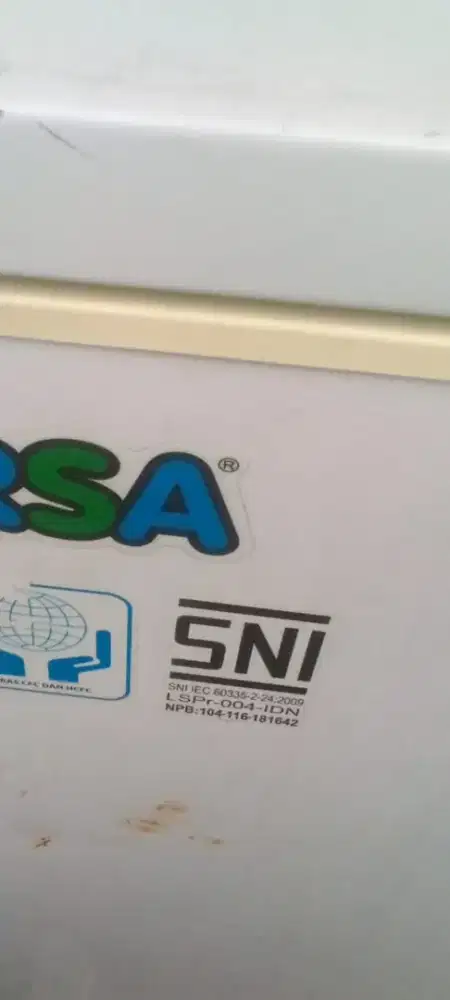 Frezer RSA 300 liter ORI blm diservic siap pakai