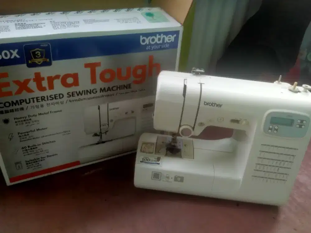 Mesin jahit portable  brother fx 60x