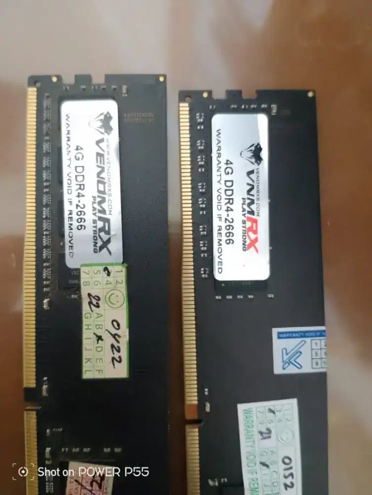 Ram ddr4 2x 4GB 2666 venom rx