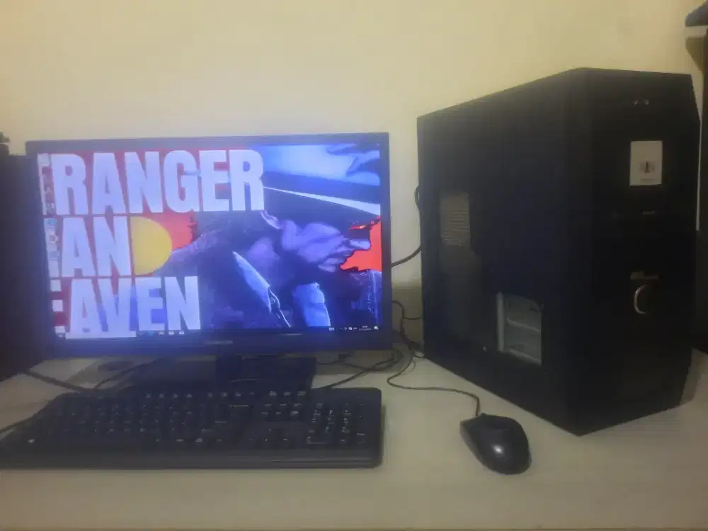 Full-1Set Komputer Geming MSI-Core,i3/Ram-12gb/Layar'24inc Hdd-500gb