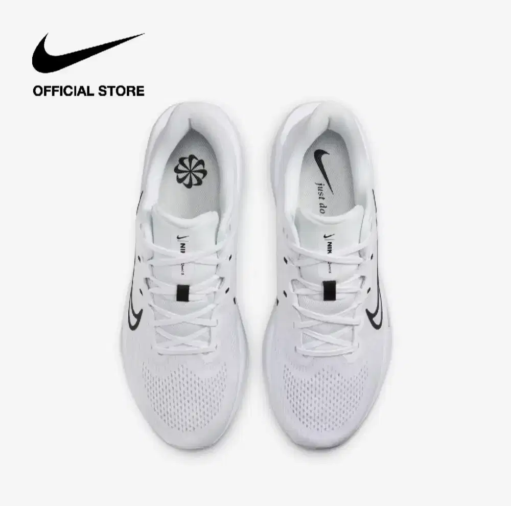 Nike Sepatu Pria Quest 6 Road Running - White [FD6033-100]