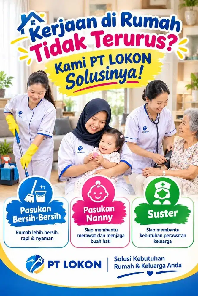 Tersedia ART - Babysitter -Nanny - sus Lansia