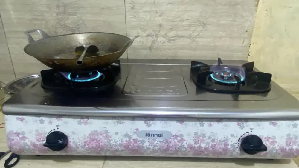 Kompor rinnai baru pakai 7 bulan
