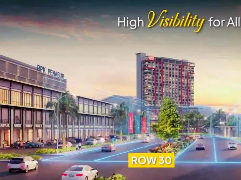 Dijual Ruko Premium  Jade Boulevard Summarecon Bekasi