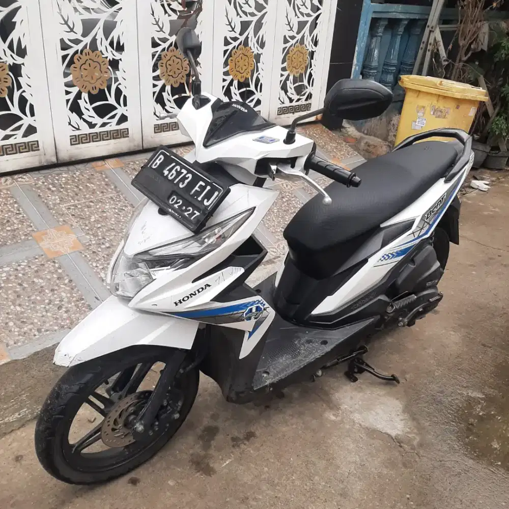 Honda Beat ECO 2017 ss lengkap mesin bagus, Bekasi kabupaten,kunci 2