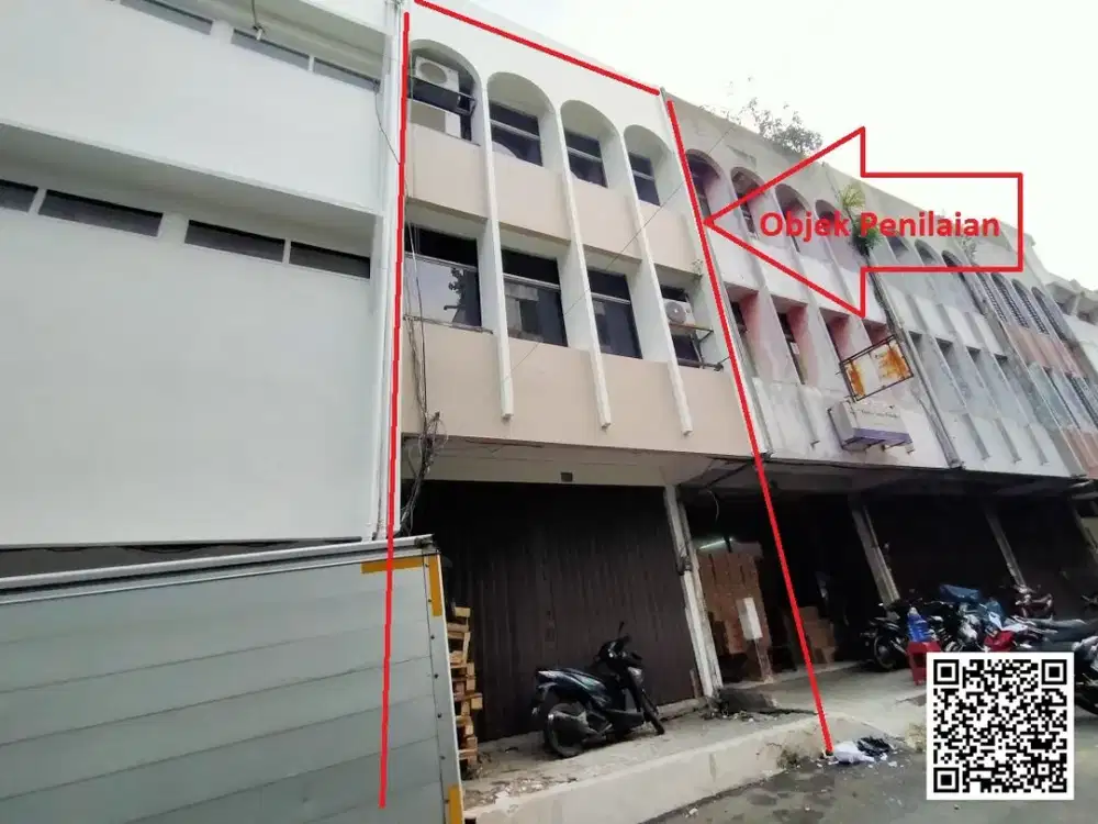 Ruko dan Kantor lelang murah,Daerah Stategis Pusat Kota.
