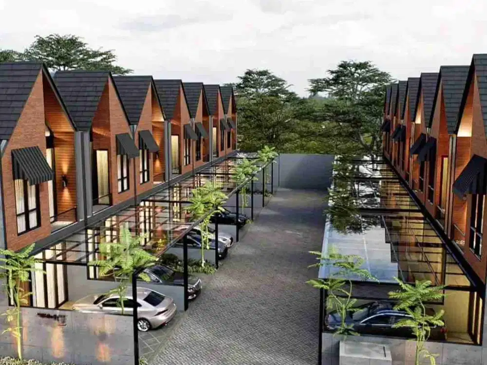 Rumah Townhouse di Beji Dekat Toll Kukusan, UI, Stasiun Depok Baru, Margo City Mall