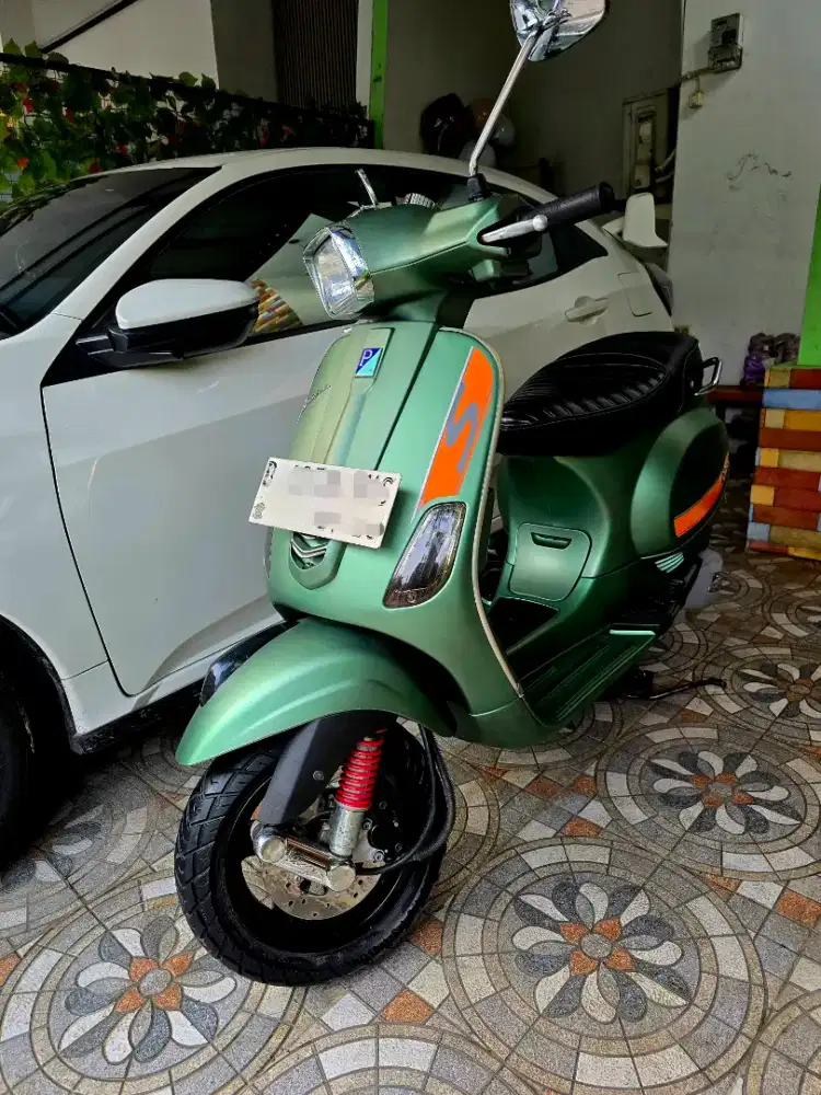 Vespa S125 iget 2019 Seperti Baru dan Murah