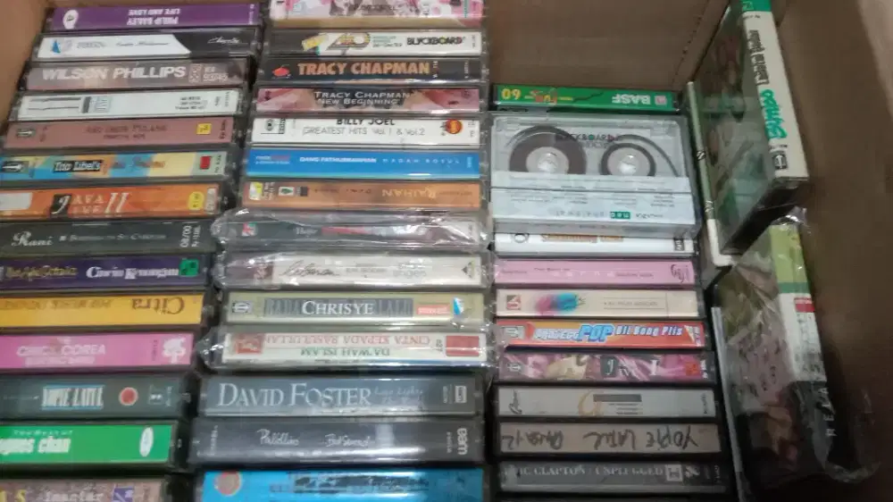 Kaset jadul ada sekerdus aman dari jamur ok