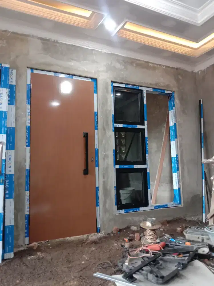 Pintu acp kusen aluminium