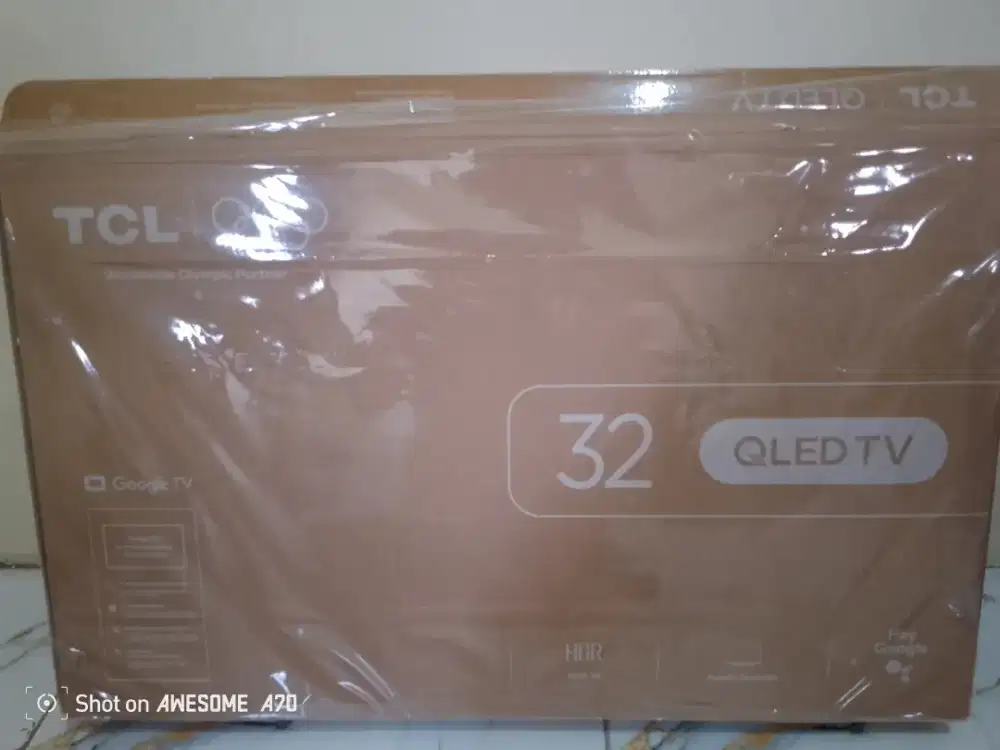 Tv TCl Qledtv 32inc Smart Android Tv Baru