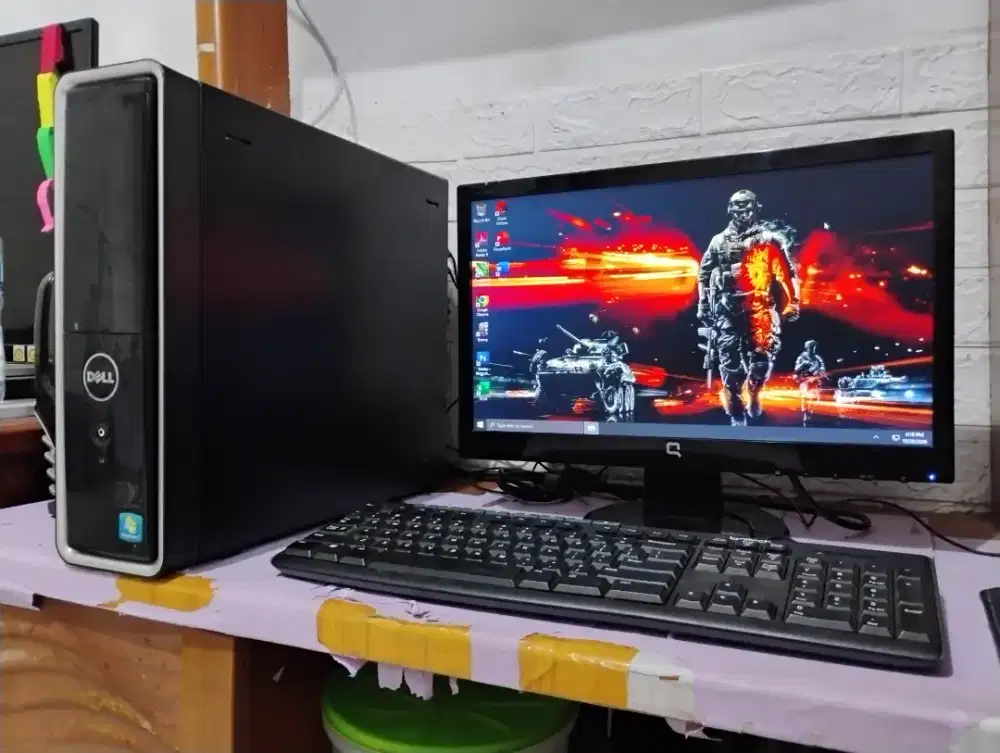 Pc gaming roblox / intel core i5 + ram 8gb + monitor 19inc / dell slim