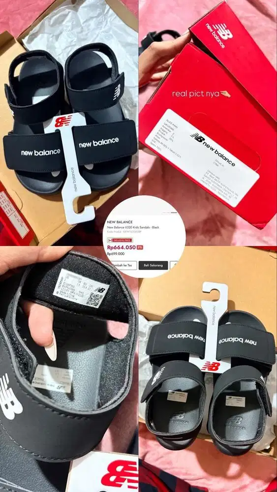 NEW BALANCE SENDAL ANAK