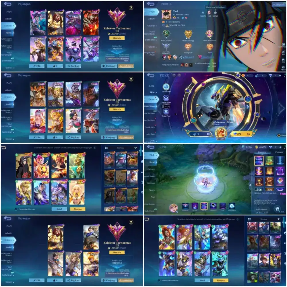 JUAL AKUN MOBILE LEGENDS AMAN TERPERCAYA YANG MINAT CHET