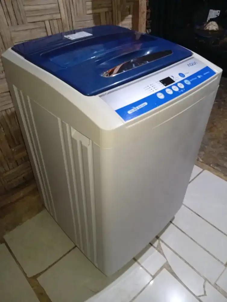 Jual mesin cuci otomatis merk AQUA Kapasitas 9kg