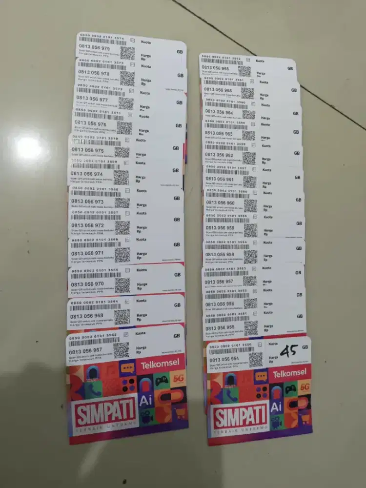 simPATI 10 Digit Prabayar Nomor spesial