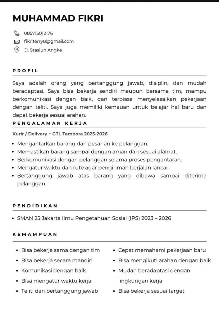 sedang mencari pekerjaan apa aja minat bidang cleaning servis