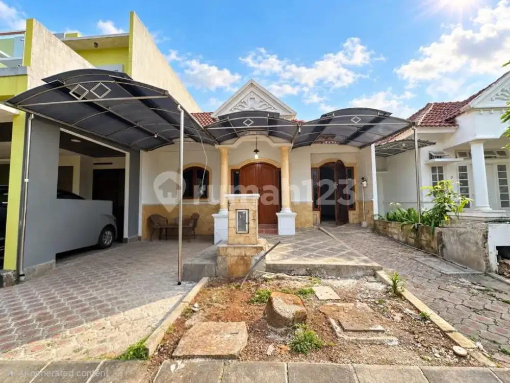 Rumah SHM 2 Lantai Unfurnish Siap Huni di Fedora Graha Raya