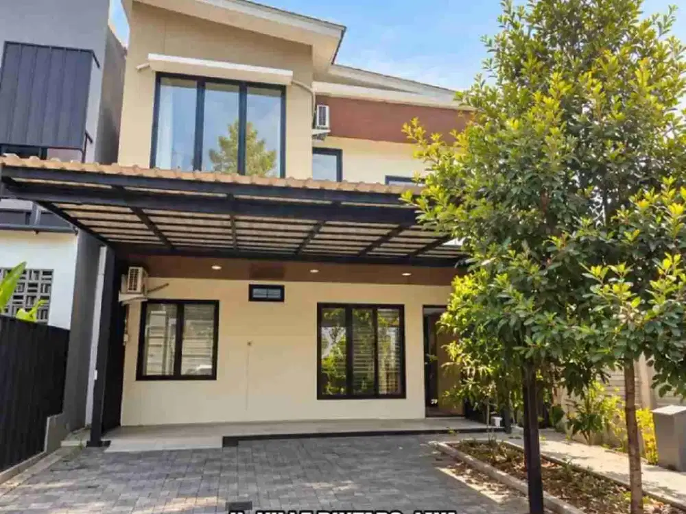 DIJUAL RUMAH CANTIK U-VILLE BINTARO JAYA