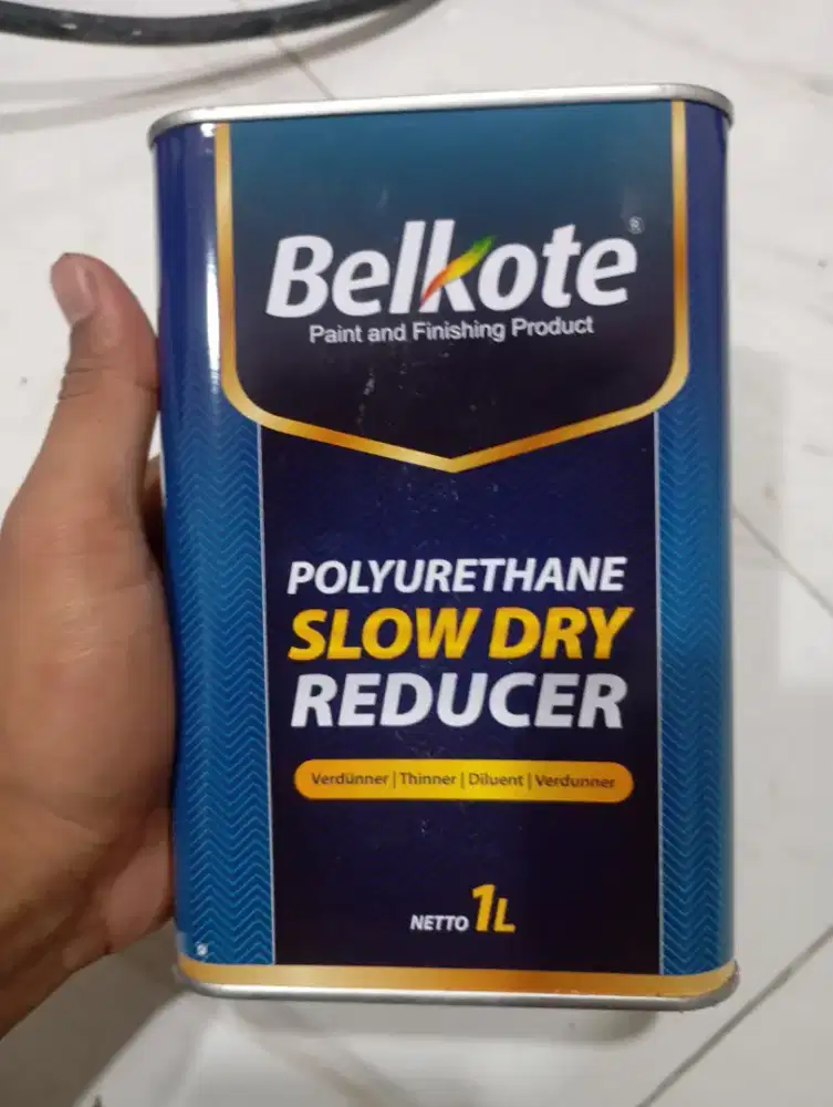 Thinner PU Belkote Slow Dry Reducer 1 Liter – Premium Pengencer