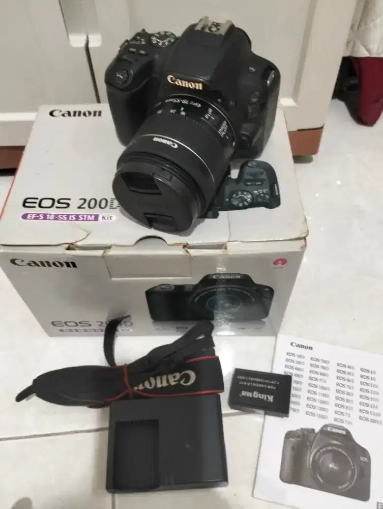 CANON 200D KIT 18-55 STM FULSETBOX