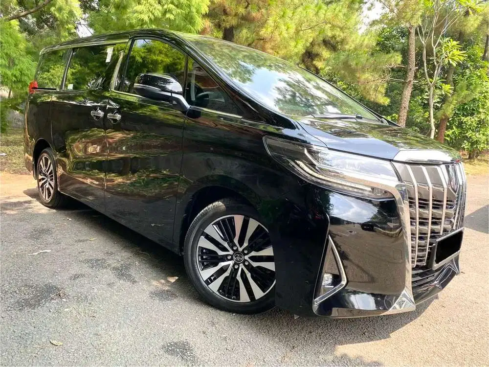 ALPHARD 2.5 G ATPM 2018 Hitam Full Original km 80rb a/n Pribadi