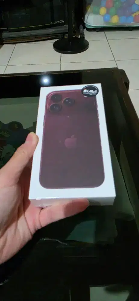 Apple iPhone 18 Pro 256gb Burgundy Baru Garansi Resmi