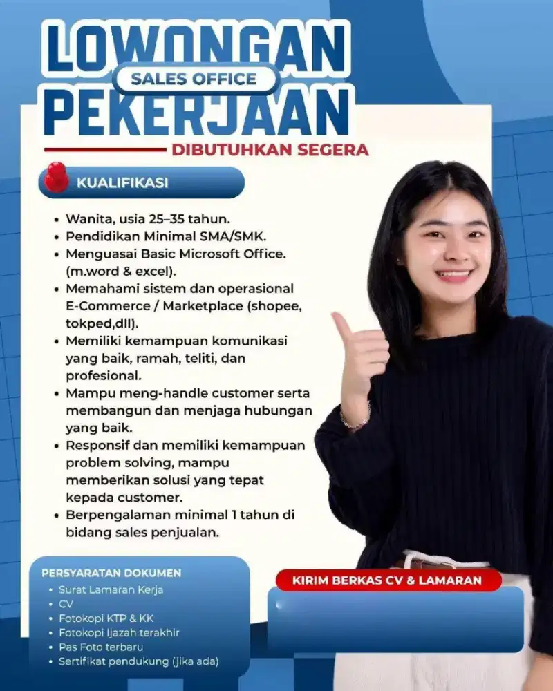 Lowongan Kerja Loker Sales SPG Toko ITC Freelance
