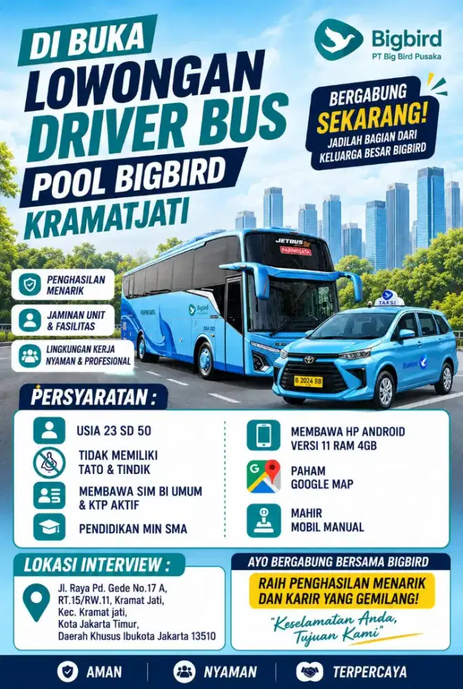 lowongan kerja pengemudi