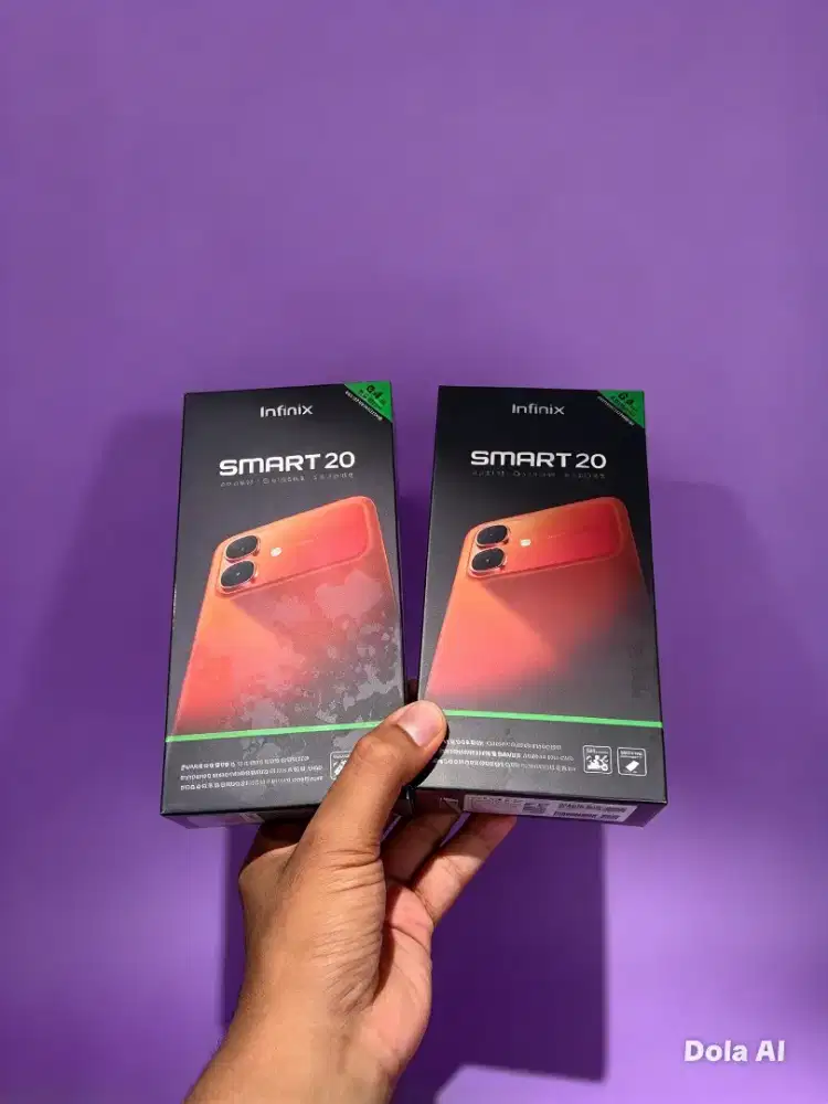 Fast respon WA Infinix Smart 20 4+4/64 Garansi resmi 1thn