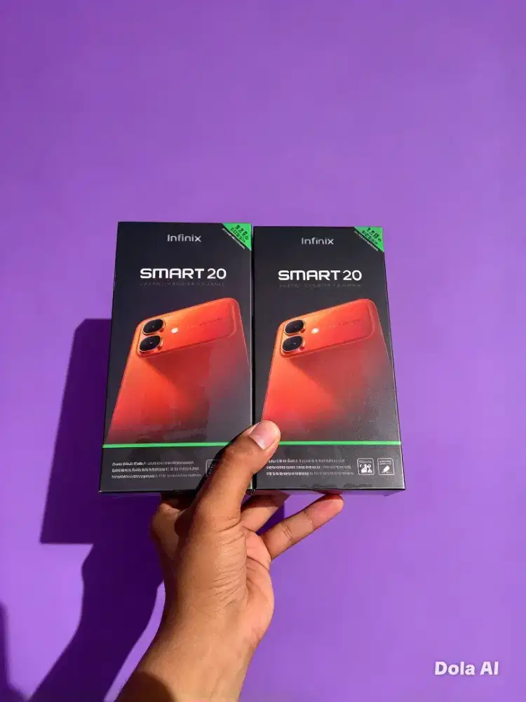 Fast respon WA Infinix Smart 20 4+4/128 Garansi resmi 1thn